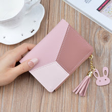 Load image into Gallery viewer, New colored Short Women Wallets