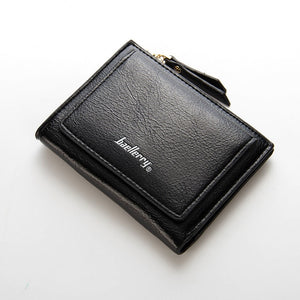 Women Zipper Short Wallet