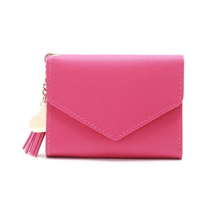 pink woman wallet